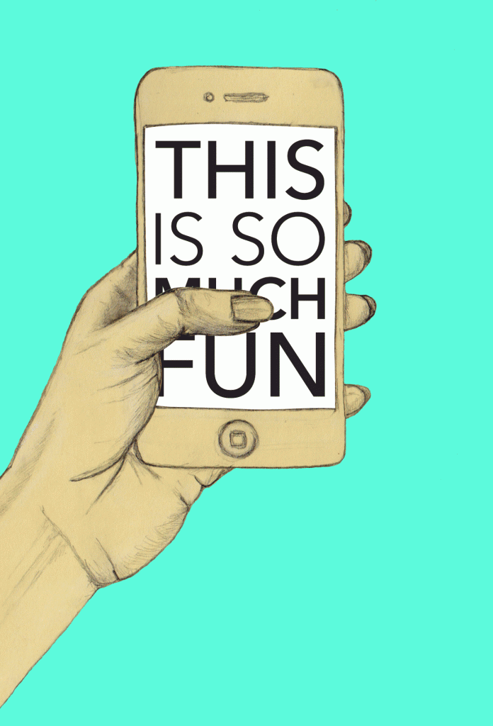 Here's why I don't follow you on Instagram! scrolling through your phone 696x1024 - Here's why I don't follow you on Instagram!