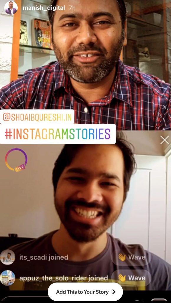 The Total Takeover of 'Stories' instagram live 580x1024 - The Total Takeover of 'Stories'